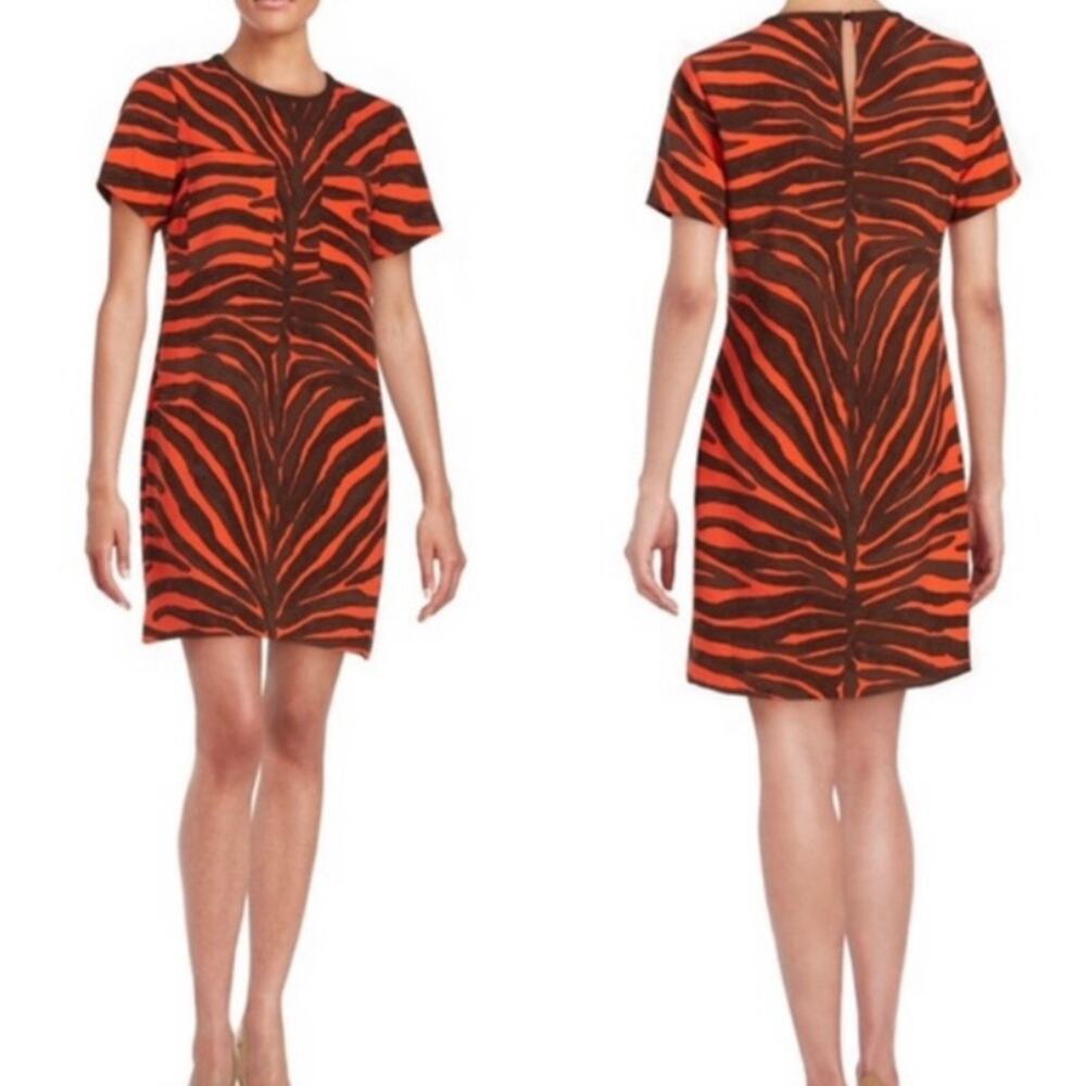 Michael Kors Zhara Zebra Print Dress size XS